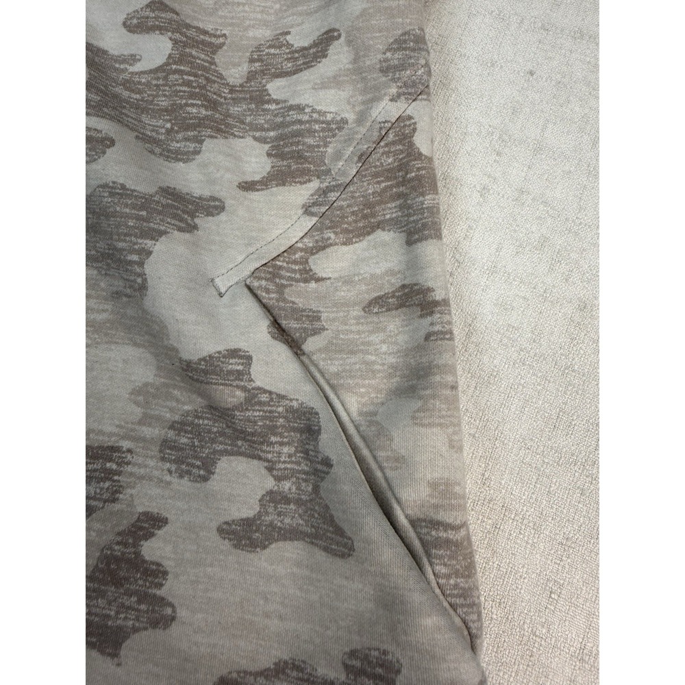 Women's Size Medium Athleta Jacket Tan Camo Hooded Zip up - Picture 9 of 9